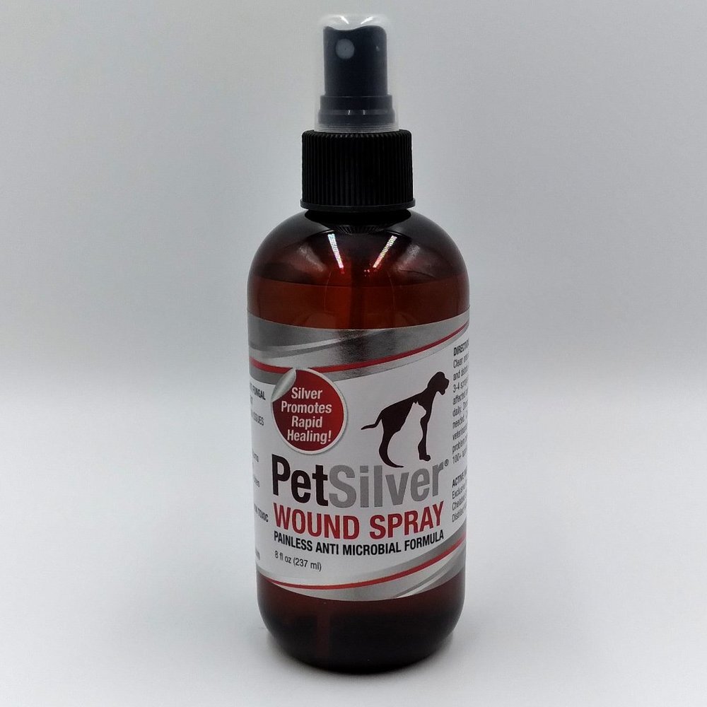 PetSilver Wound Spray with Chelated Silver 8oz